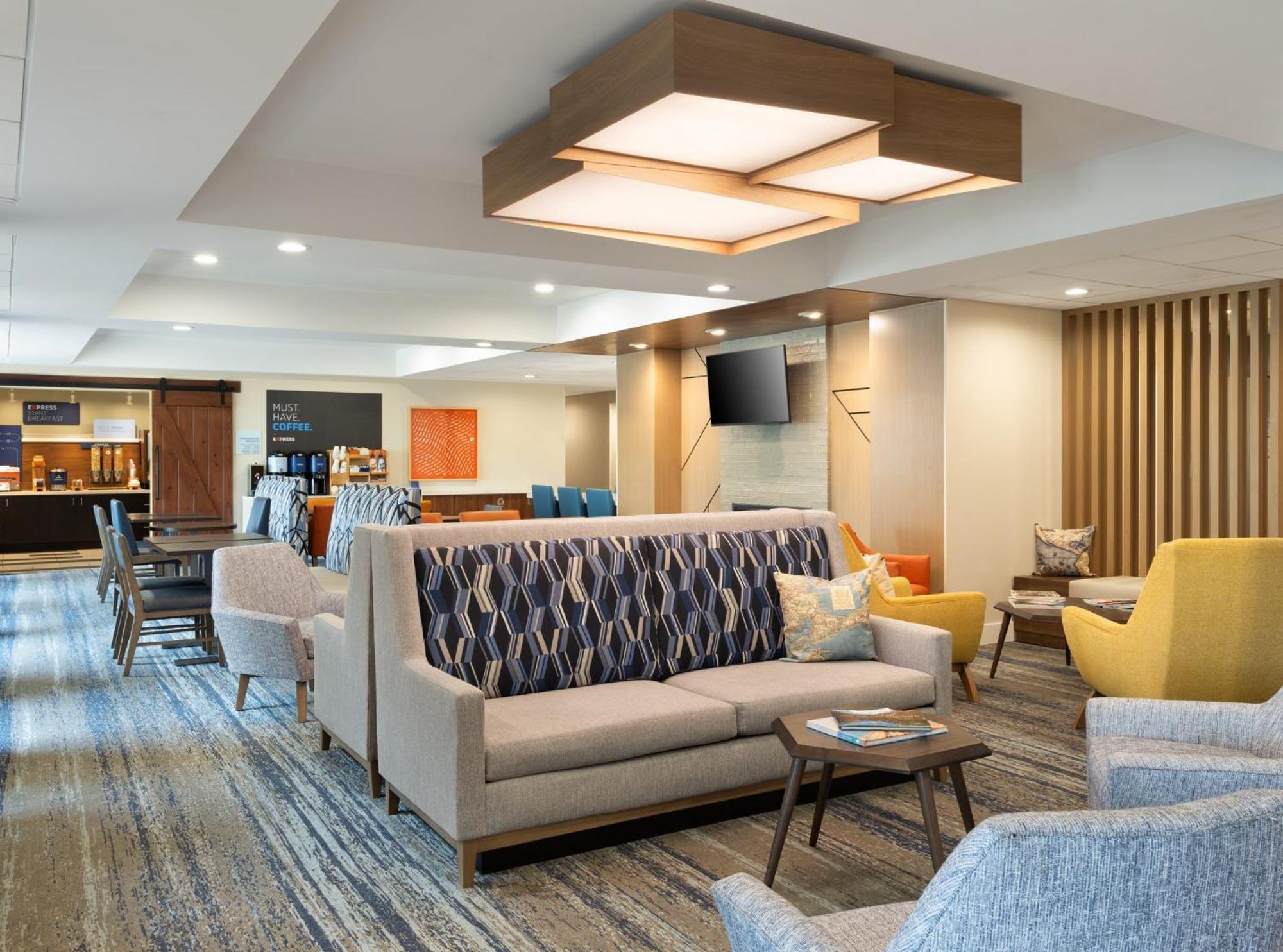 Holiday Inn Express Indianapolis Airport By Ihg Plainfield Eksteriør bilde